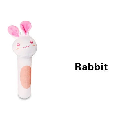 0-12 Months Cute Animal Baby Rattle Newborn Rattle Hand Bell Mobiles Toy Newborn Plush Bebe Toys Baby Gifts Toddler Toys