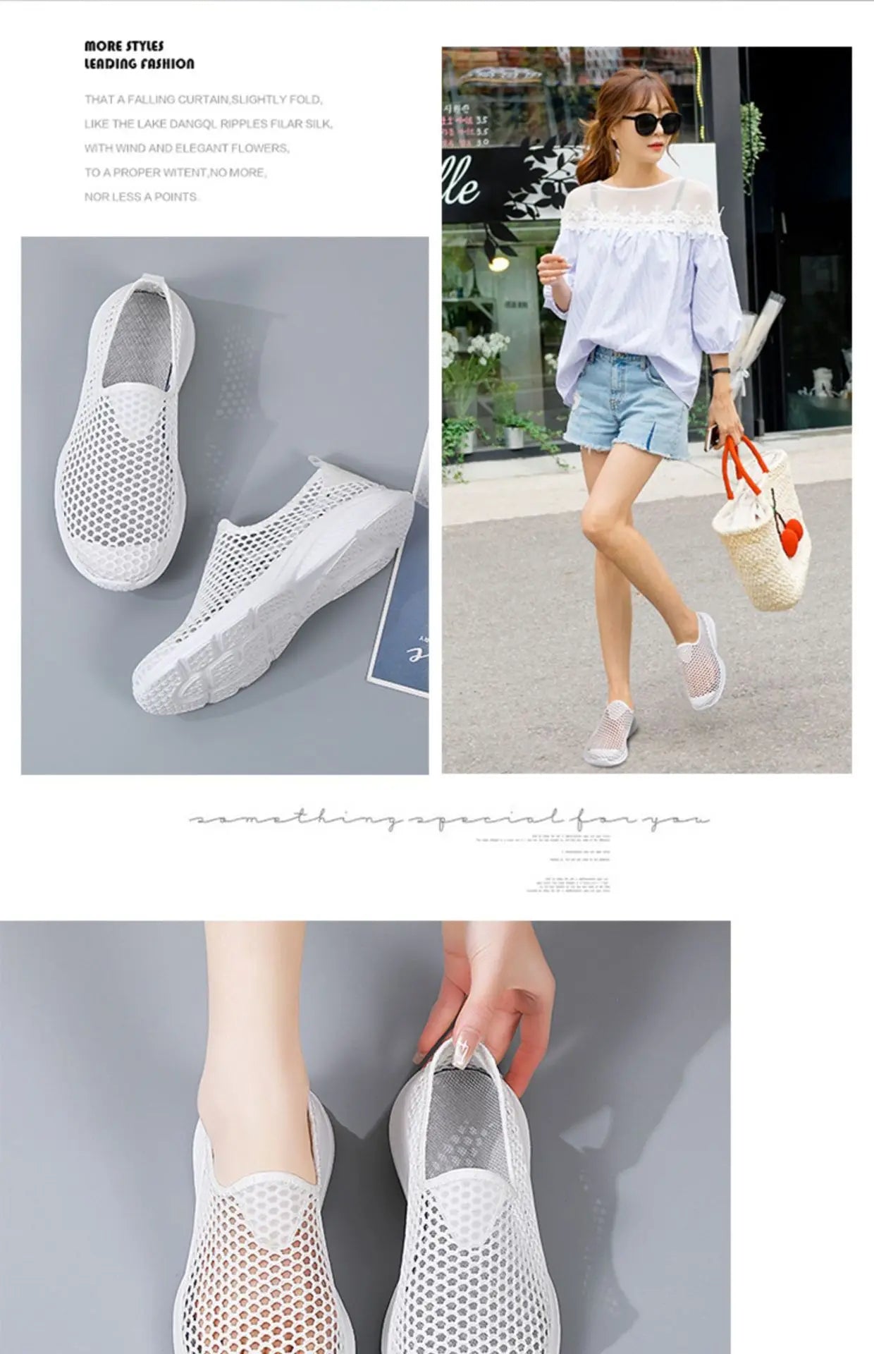 Summer Mesh Breathable Women's Sandals Breathable, Light and Comfortable Sports and Leisure Mesh Women's Shoes