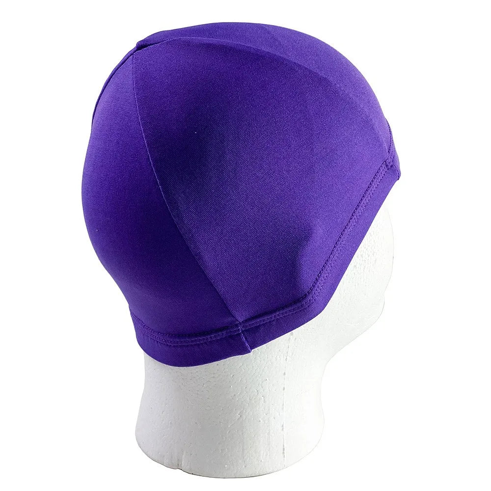 Spandex Dome Cap Wide Band Wig Satin Breathable Wave Cap For Men