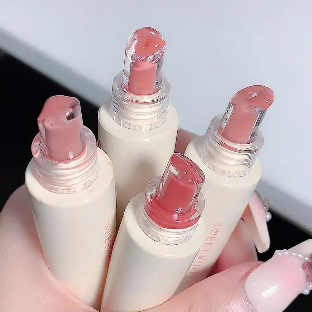 Peach Jam Lipgloss Korean Lipsticks Liquid Waterproof Moisturizer Lip Cosmetic Lip Lip Tint Makeup Sheglam Gloss Lip Ink Oi K9X3