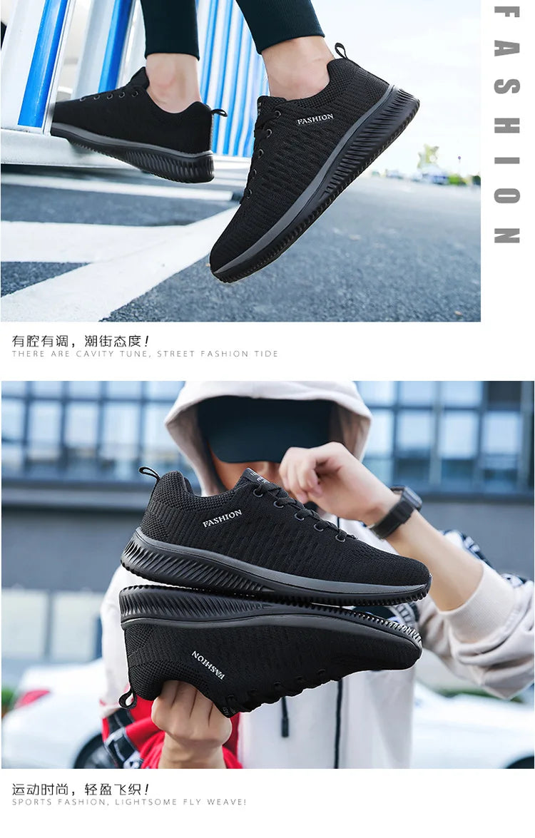 Running Walking Gym Shoes Men Women Knit Sneakers Fashion Breathable Athletic Summer Sports Lightweight Shoe