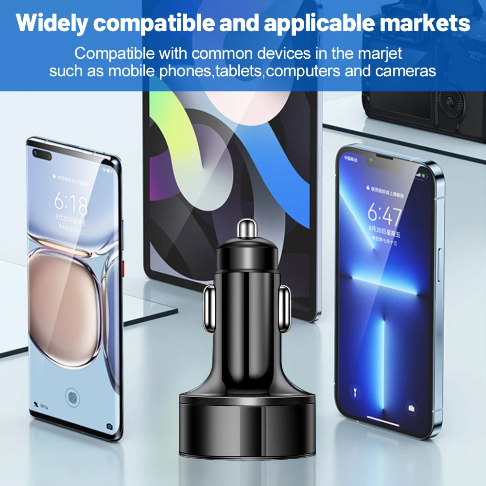 Vumpach 5 Ports USB Car Charge 250W Quick 7A Mini Fast Charging For iPhone 11 Xiaomi Huawei Mobile Phone Charger Adapter in Car