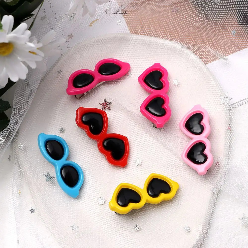 Grooming Accessories Puppy Bows Dog Cat Lovely Hairpins Hair Clips Hair Barrette Sunglasses