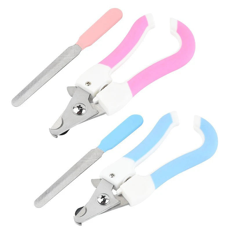 Dog Nail Clipper Scissors Kitten Nail Toe Claw Clippers Trimmer Labor-Saving Grooming Tools for Animals General Pet Supplies