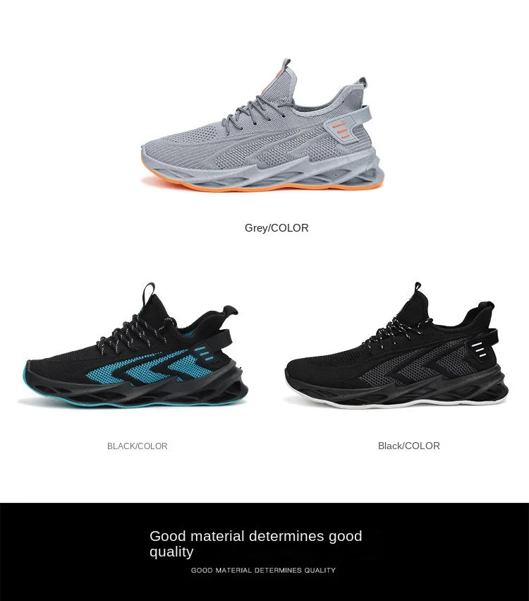 Shoes men 2024 new style trend men's shoes breathable lace-up running shoes Korean version lightweight casual sports shoes men