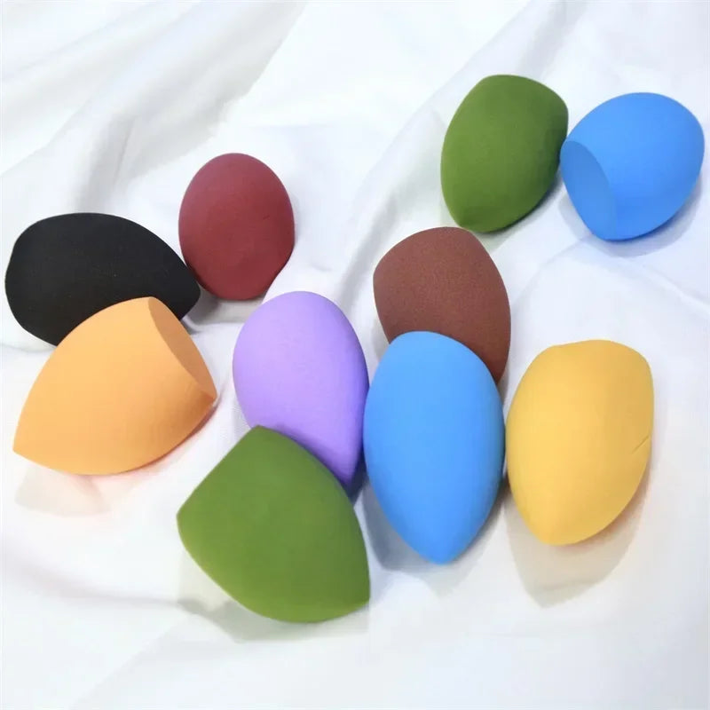 10 PCS Cosmetic Puff Set Makeup Sponges Foundation Women Powder Puff Makeup tools Cheap Korean Make up Blender