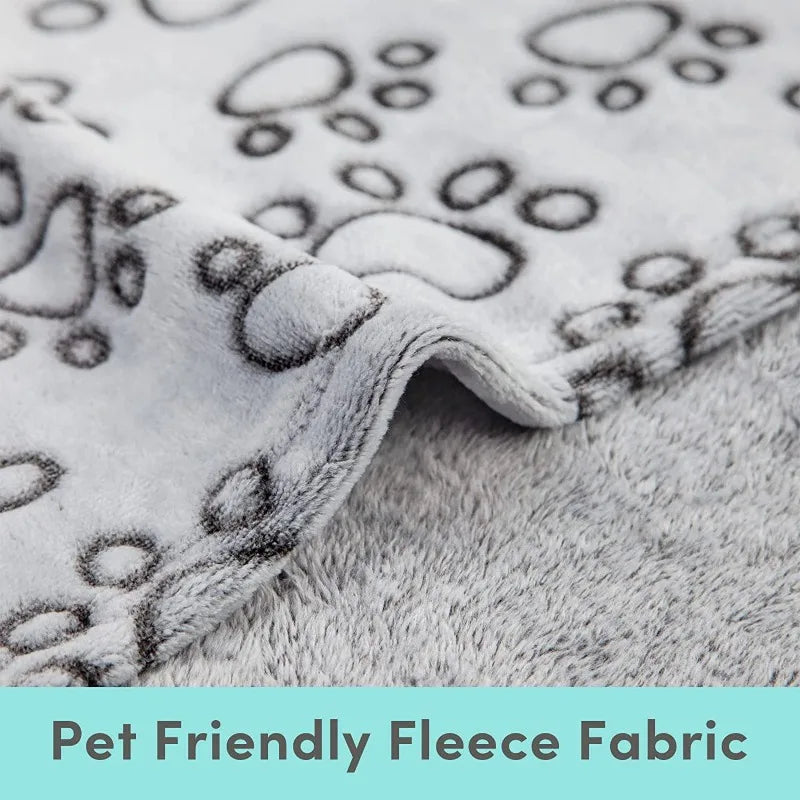 Flannel Pet Sleeping Blanket Soft Fluffy Dog Blanket Warm Breathable Cat Cover Blanket Comfortable Dog Cat Sleeping Sheet Mat