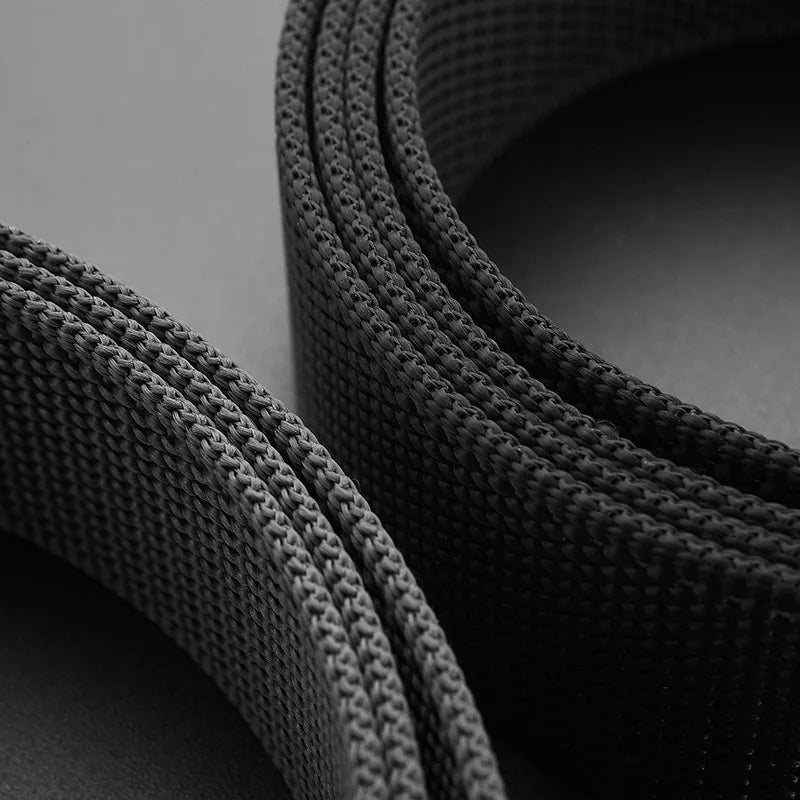 Genuine Tactical Belt Quick Release Outdoor Military Belt Soft Real Nylon Sports Accessories Men And Women Black Belt