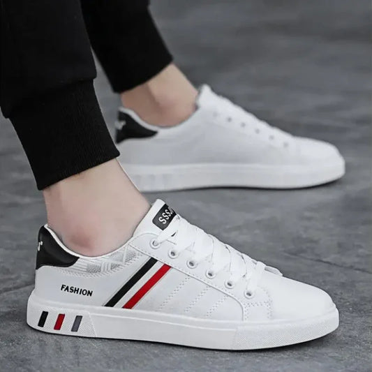 Fashion Sneakers Men Vulcanize Shoes Chunky Flat Comfortable Spring Autumn Platform Mens Shoes Sports Casual White Shoes