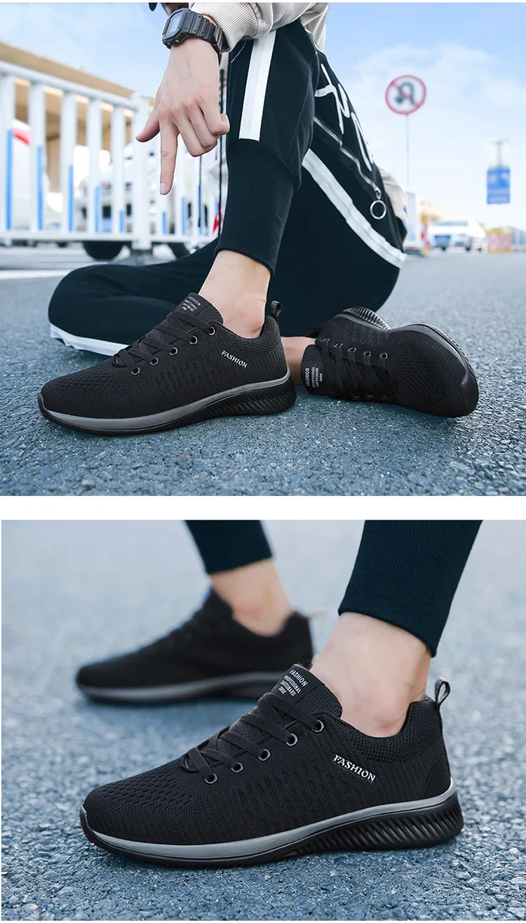 Running Walking Gym Shoes Men Women Knit Sneakers Fashion Breathable Athletic Summer Sports Lightweight Shoe