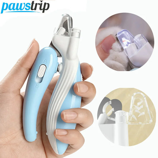 Professional Pet Nail Clippers with Led Light Pet Claw Grooming Scissors for Dogs Cats Small Animals Paw Nail Trimmer Pet Supply