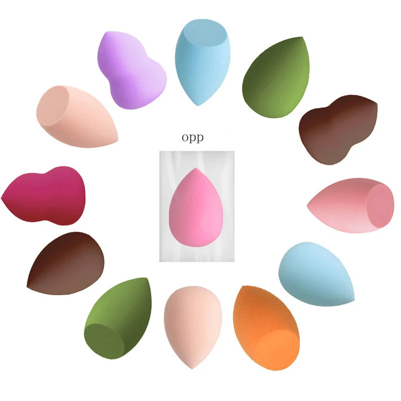 100/50/20/10 Pcs Make Up Blender Cosmetic Puff Makeup Sponge Puff Air Cushion Egg Super Soft MAKEUP Tool Wholesale