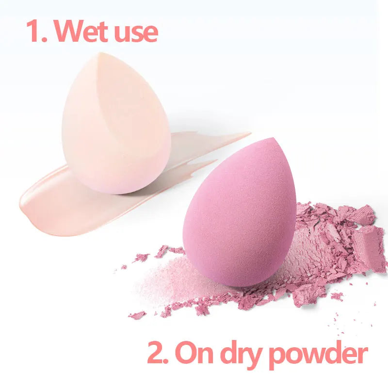 10 PCS Cosmetic Puff Set Makeup Sponges Foundation Women Powder Puff Makeup tools Cheap Korean Make up Blender