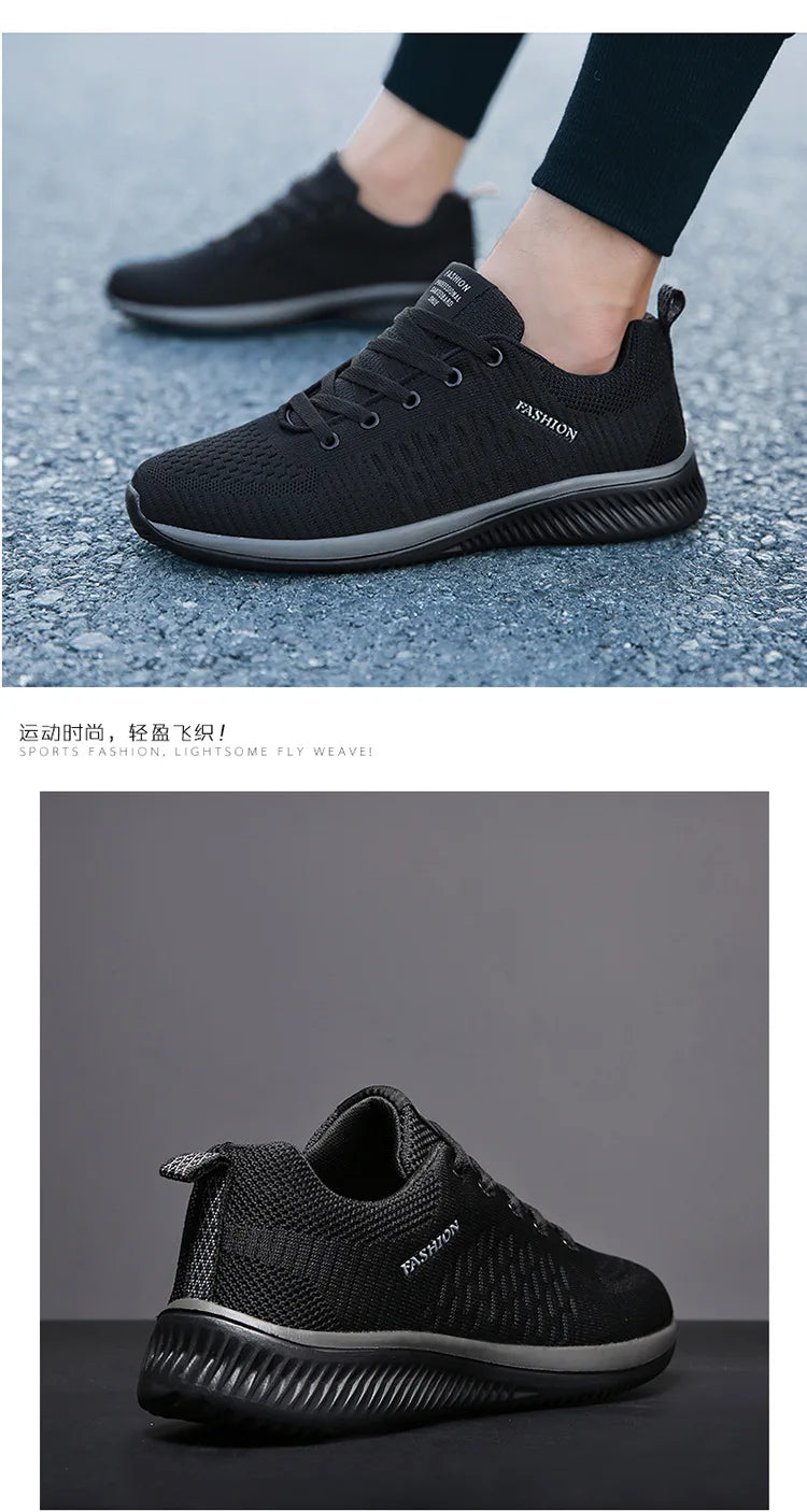 Running Walking Gym Shoes Men Women Knit Sneakers Fashion Breathable Athletic Summer Sports Lightweight Shoe