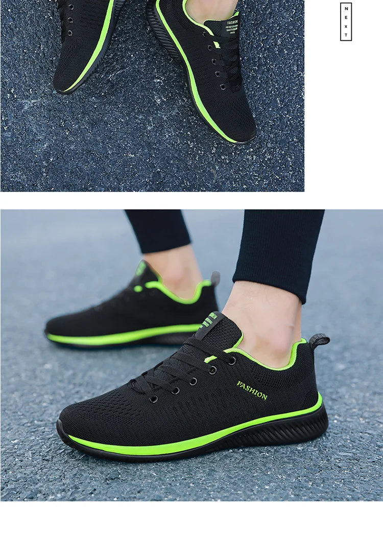 Running Walking Gym Shoes Men Women Knit Sneakers Fashion Breathable Athletic Summer Sports Lightweight Shoe