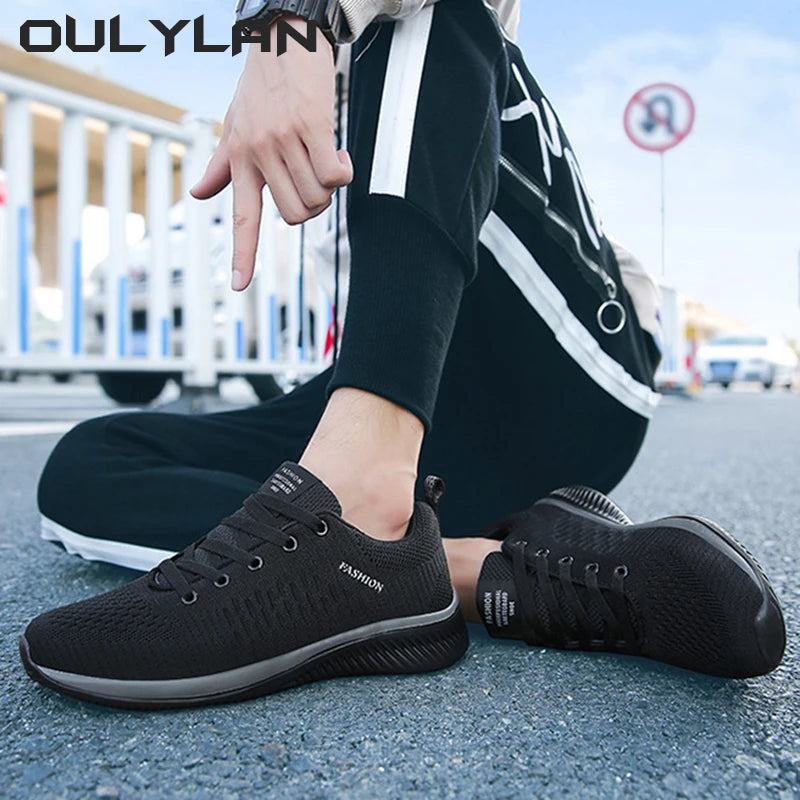 Running Walking Gym Shoes Men Women Knit Sneakers Fashion Breathable Athletic Summer Sports Lightweight Shoe