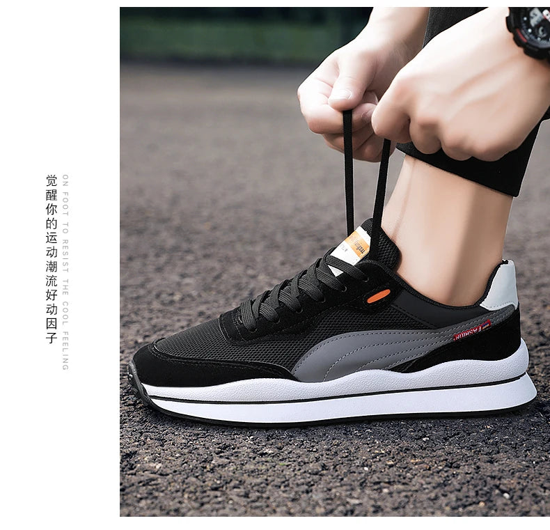 Men Sneakers Breathable Running Shoes Outdoor Sport Fashion Comfortable Casual Gym Mens Shoes