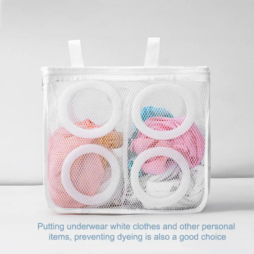 Mesh Washing Machine Shoes Bag Anti-deformation Zipper Laundry Bag Travel Shoes Clothes Storage Bags Shoes Airing Dry Tool