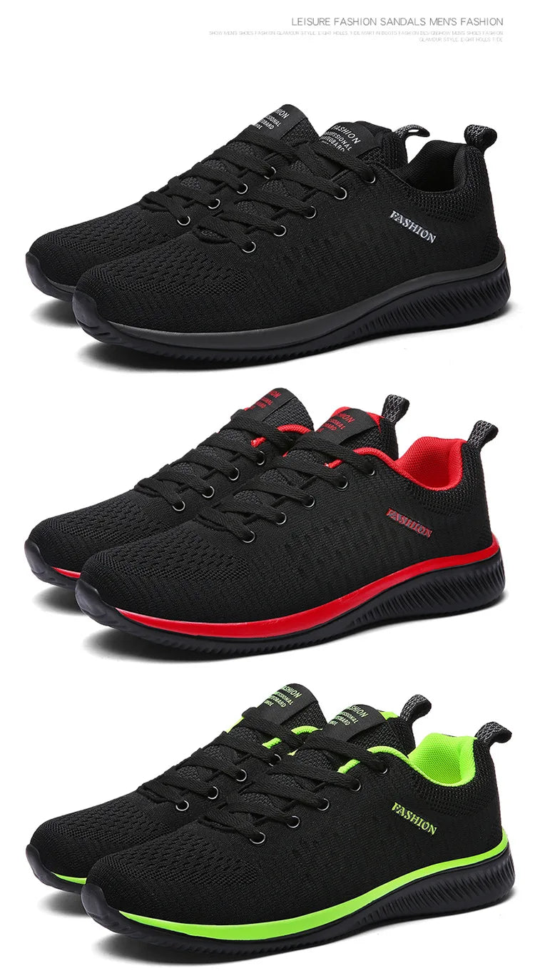 Running Walking Gym Shoes Men Women Knit Sneakers Fashion Breathable Athletic Summer Sports Lightweight Shoe