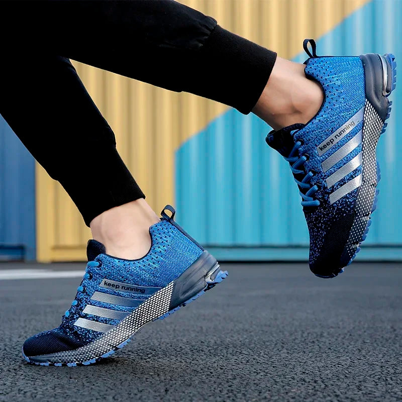 Luxury Sports Shoes for Couples, Breathable Hiking and Lightweight Running, Walking, Soft Outdoor Casual Fashion Tennis Shoes