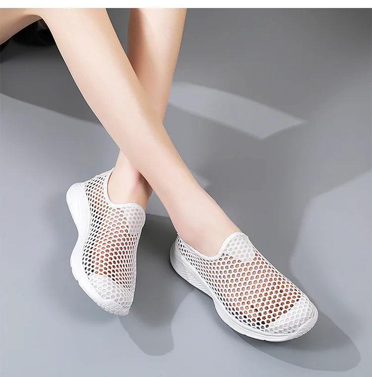 Summer Mesh Breathable Women's Sandals Breathable, Light and Comfortable Sports and Leisure Mesh Women's Shoes