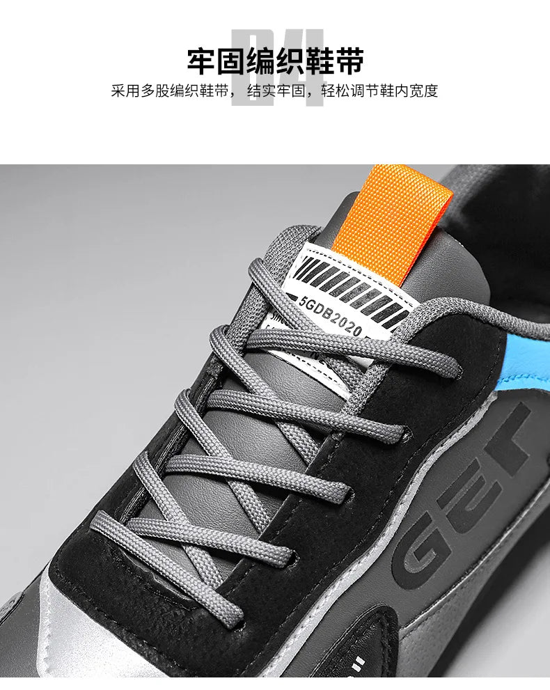 Men's Running Shoes Cushion Anti Slip Sports Jogging Fitness Training Trainers Walking Sneakers Light Breathable Footwear Summer