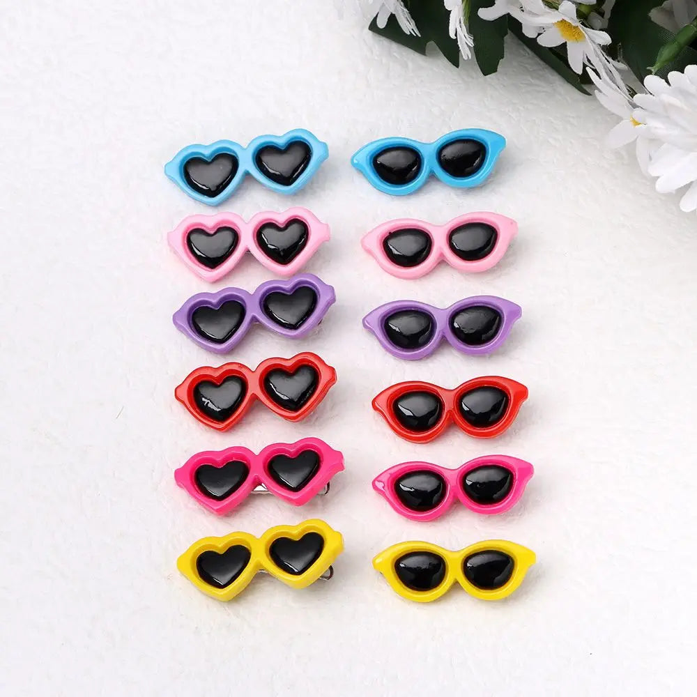 Grooming Accessories Puppy Bows Dog Cat Lovely Hairpins Hair Clips Hair Barrette Sunglasses