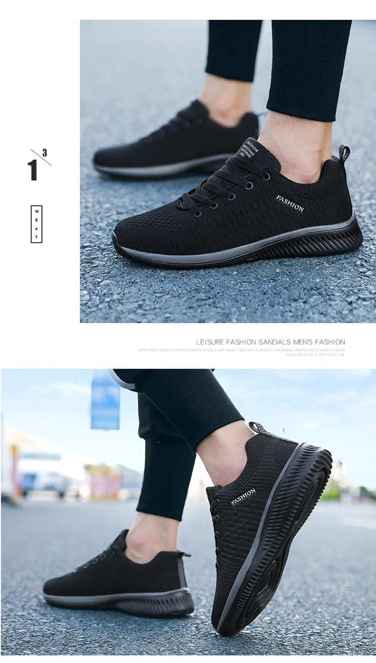 Running Walking Gym Shoes Men Women Knit Sneakers Fashion Breathable Athletic Summer Sports Lightweight Shoe