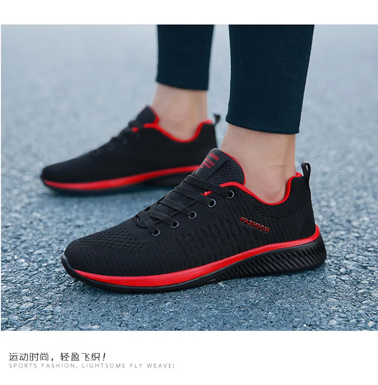 Running Walking Gym Shoes Men Women Knit Sneakers Fashion Breathable Athletic Summer Sports Lightweight Shoe