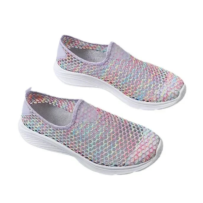 Summer Mesh Breathable Women's Sandals Breathable, Light and Comfortable Sports and Leisure Mesh Women's Shoes