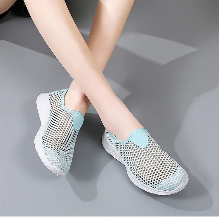 Summer Mesh Breathable Women's Sandals Breathable, Light and Comfortable Sports and Leisure Mesh Women's Shoes