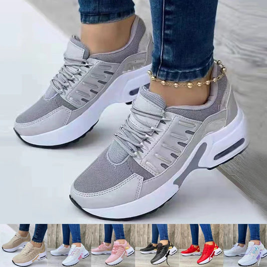 Fashion Women Sneakers 2024 Platform Casual Shoes For Women Tennis Shoes Pluis Size Sport Shoes Running Shoes Mesh Breathable 42