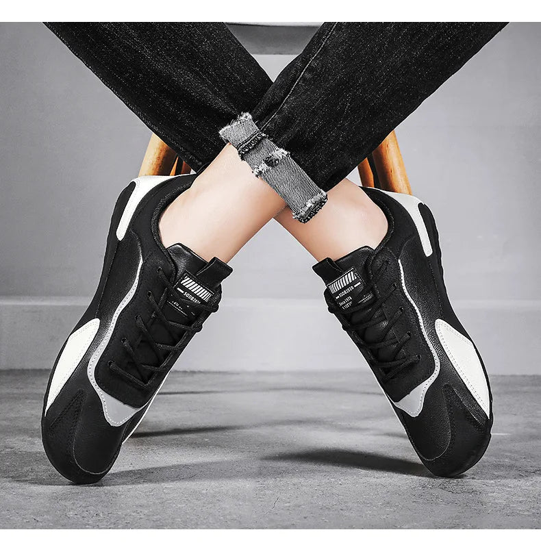 Men's Running Shoes Cushion Anti Slip Sports Jogging Fitness Training Trainers Walking Sneakers Light Breathable Footwear Summer