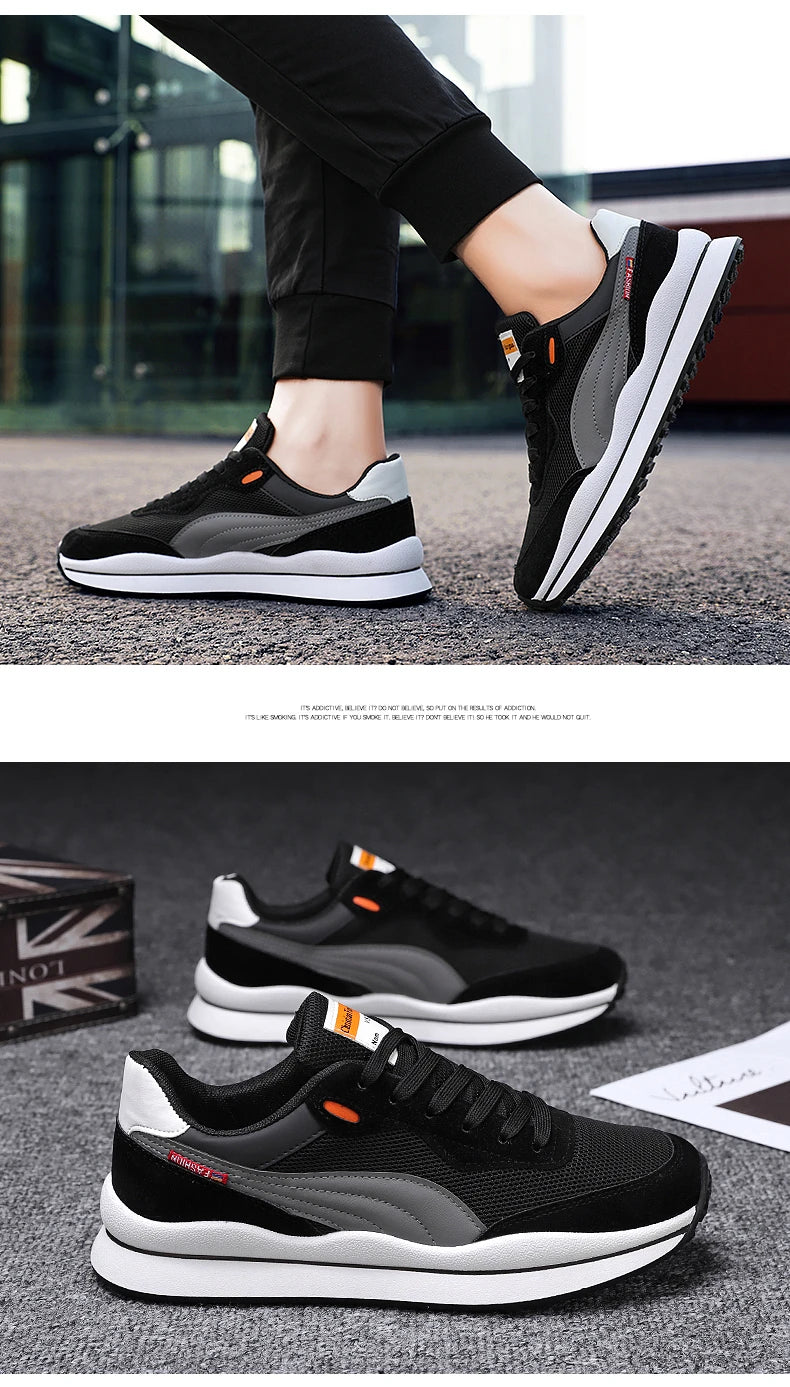 Men Sneakers Breathable Running Shoes Outdoor Sport Fashion Comfortable Casual Gym Mens Shoes