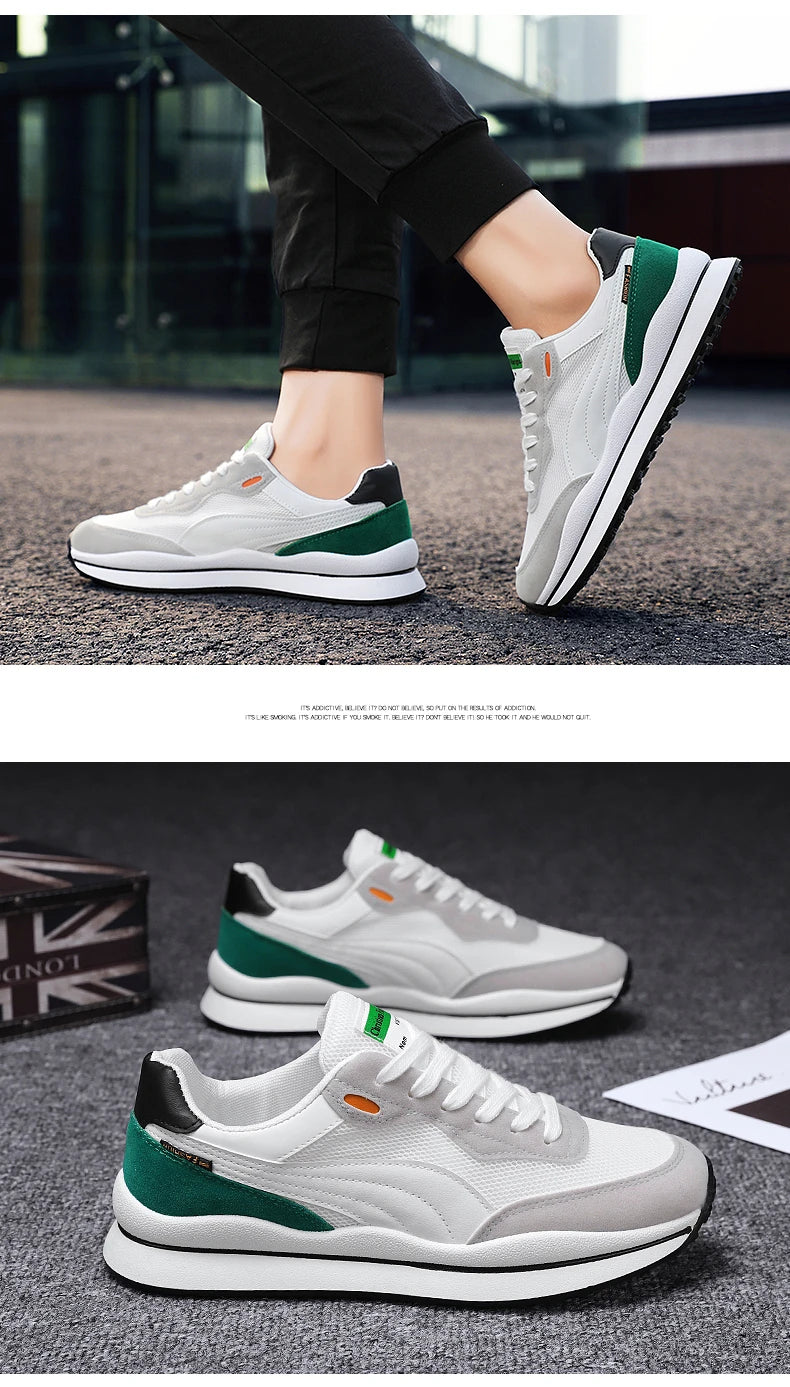 Men Sneakers Breathable Running Shoes Outdoor Sport Fashion Comfortable Casual Gym Mens Shoes