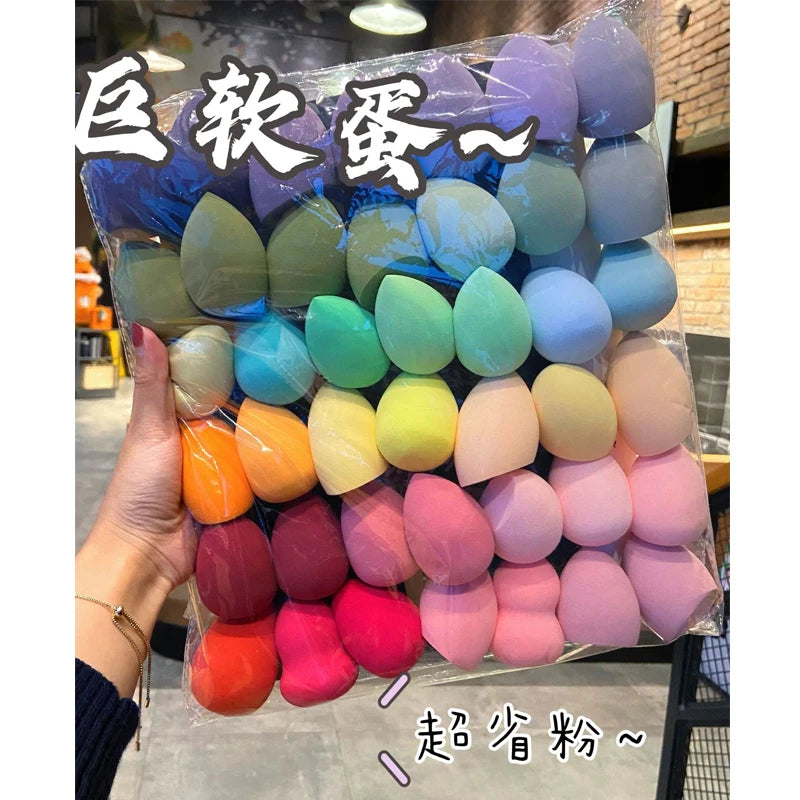 100/50/20/10 Pcs Make Up Blender Cosmetic Puff Makeup Sponge Puff Air Cushion Egg Super Soft MAKEUP Tool Wholesale