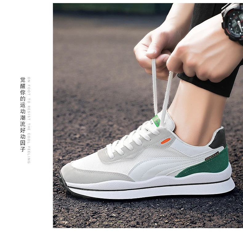 Men Sneakers Breathable Running Shoes Outdoor Sport Fashion Comfortable Casual Gym Mens Shoes