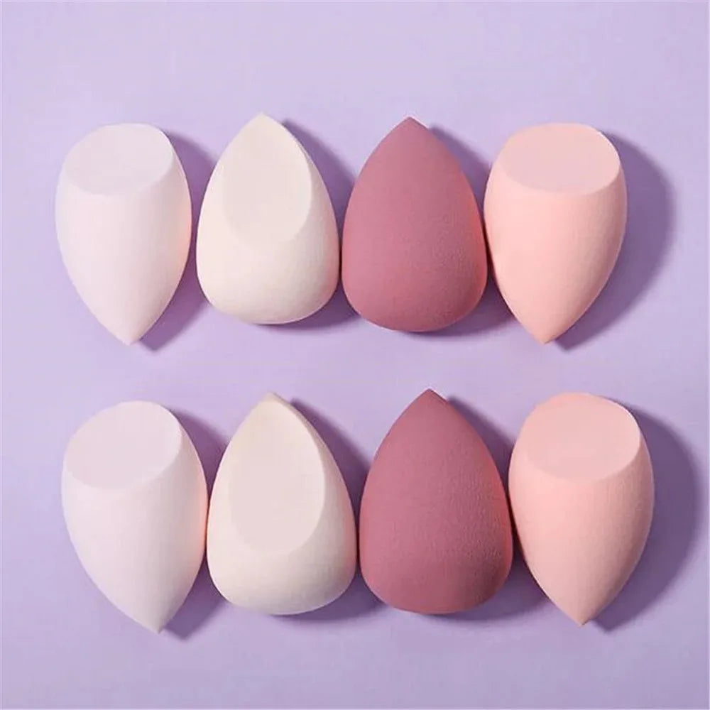 4/8pcs Makeup Sponge Blender Beauty Egg Cosmetic Puff Soft Foundation Sponges Powder Puff Women Make Up Accessories Beauty Tools