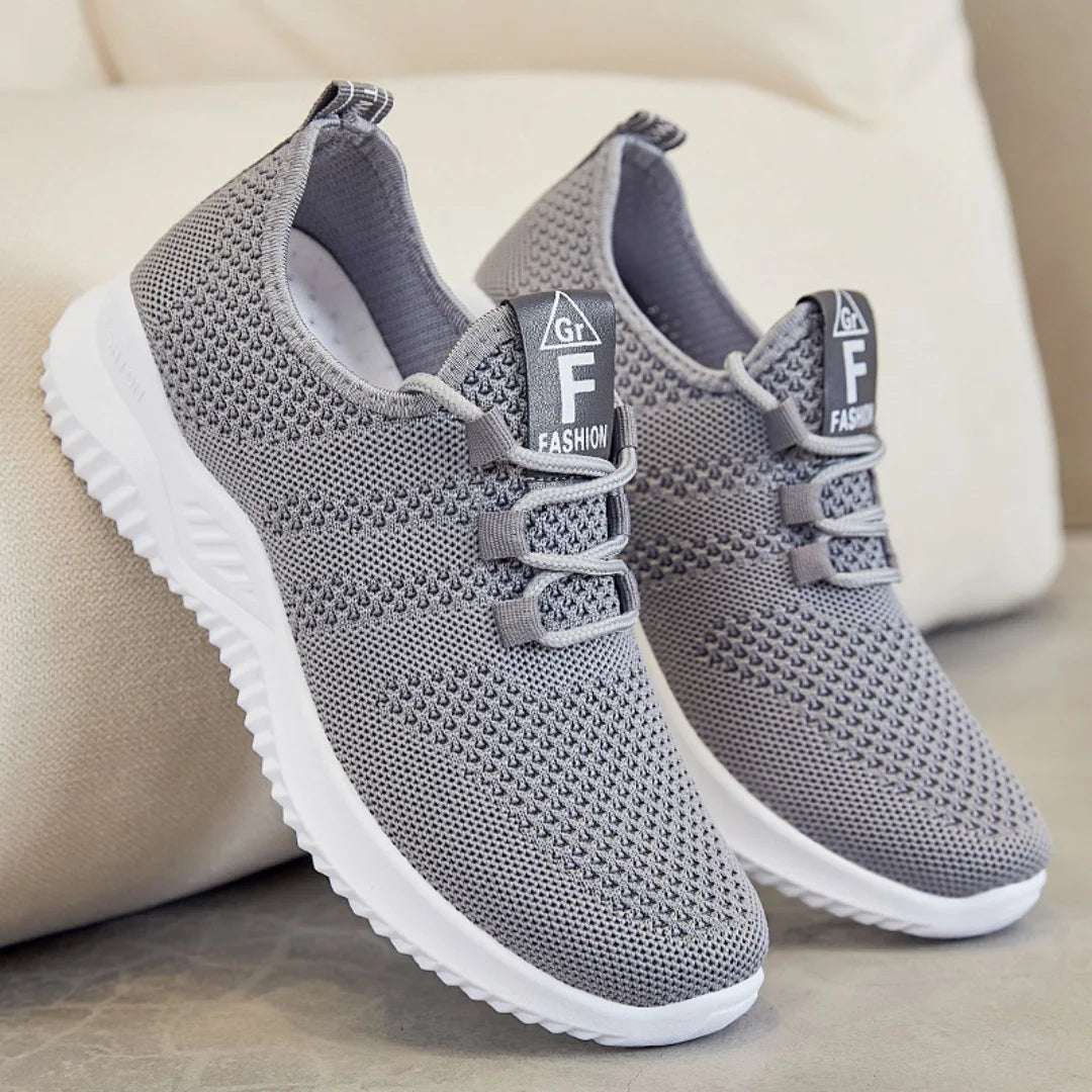 Women's shoes 2024 mesh breathable comfortable sports shoes soft sole lightweight fashion casual shoes