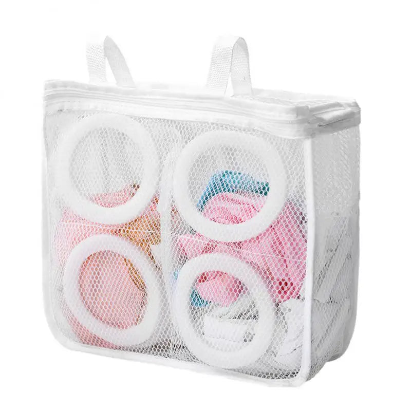 Mesh Washing Machine Shoes Bag Anti-deformation Zipper Laundry Bag Travel Shoes Clothes Storage Bags Shoes Airing Dry Tool