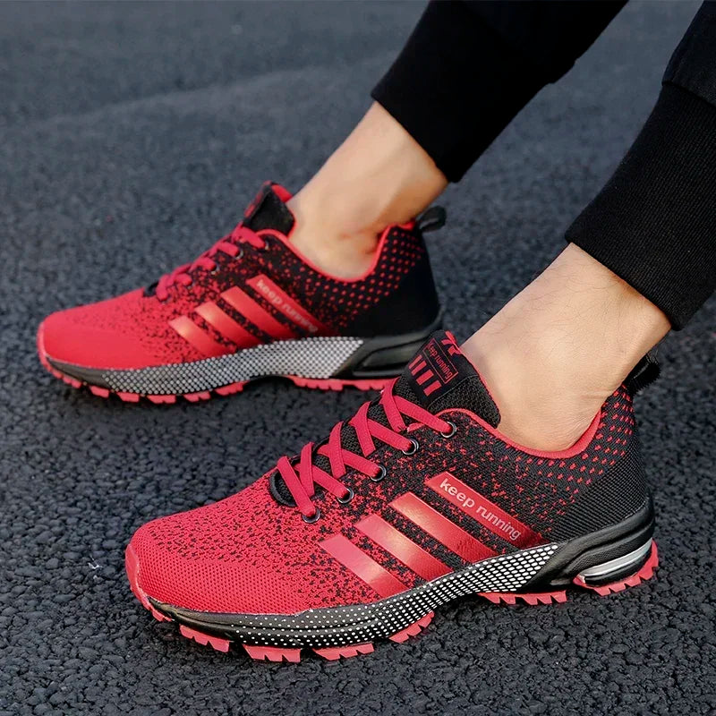 Luxury Sports Shoes for Couples, Breathable Hiking and Lightweight Running, Walking, Soft Outdoor Casual Fashion Tennis Shoes