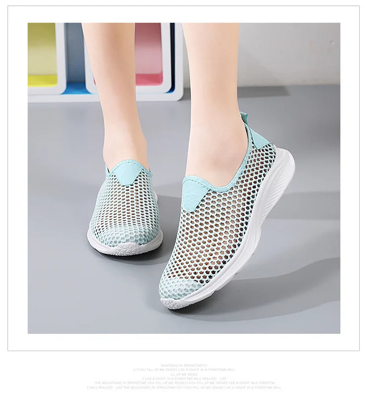 Summer Mesh Breathable Women's Sandals Breathable, Light and Comfortable Sports and Leisure Mesh Women's Shoes